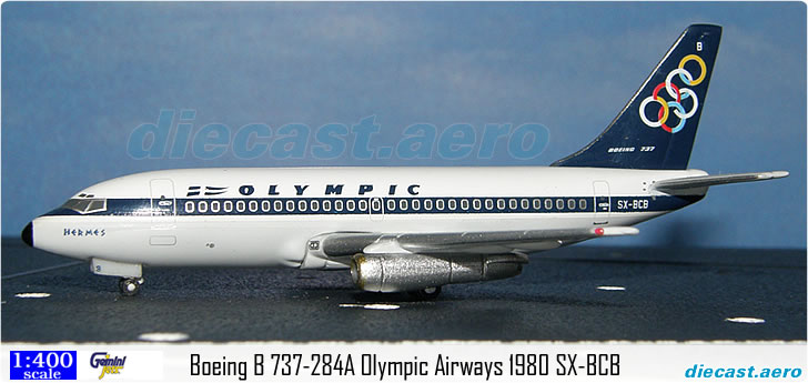 Boeing B 737-284A Olympic Airways 1980 SX-BCB