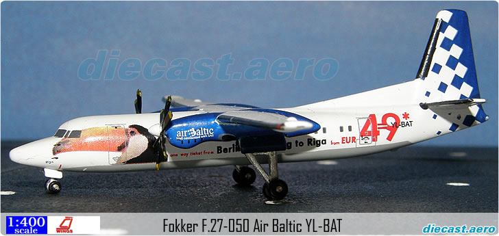 Fokker F.27-050 Air Baltic YL-BAT