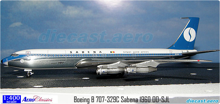 Boeing B 707-329C Sabena 1960 OO-SJL