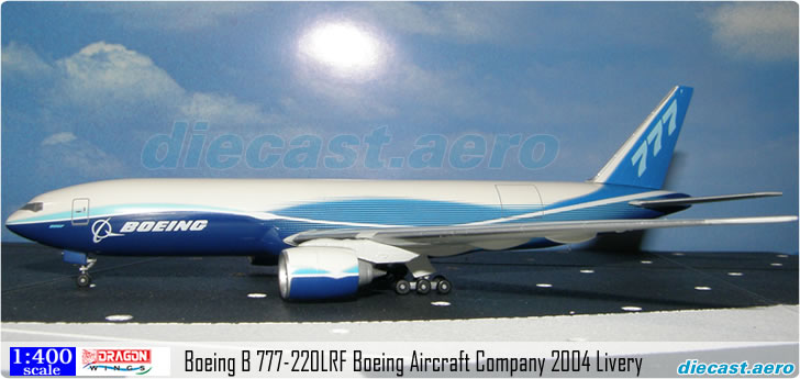 Boeing B 777-220LRF Boeing Aircraft Company 2004 Livery