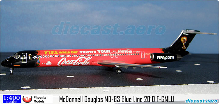 McDonnell Douglas MD-83 Blue Line 2010 F-GMLU