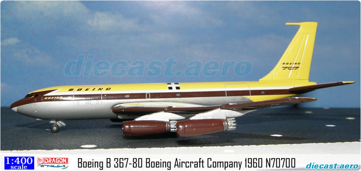 Boeing B 367-80 Boeing Aircraft Company 1960 N70700
