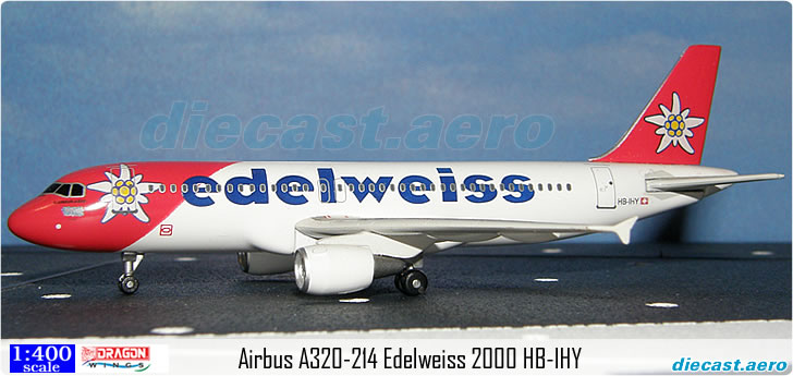 Airbus A320-214 Edelweiss 2000 HB-IHY