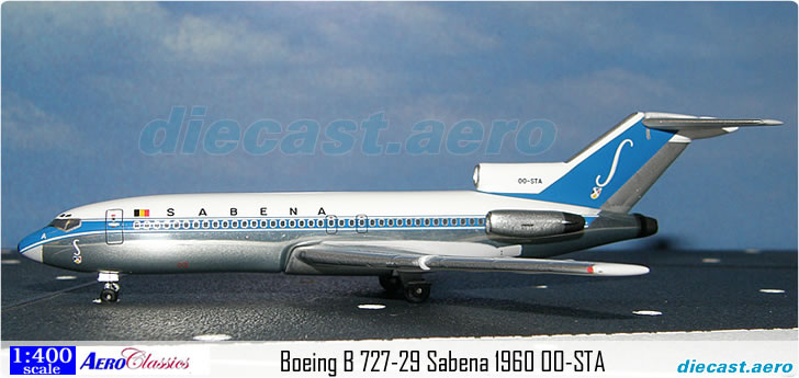 Boeing B 727-29 Sabena 1960 OO-STA