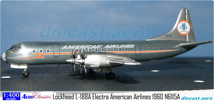 Lockheed L-188A Electra American Airlines 1960 N6115A