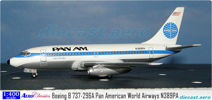 Boeing B 737-296A Pan American World Airways N389PA