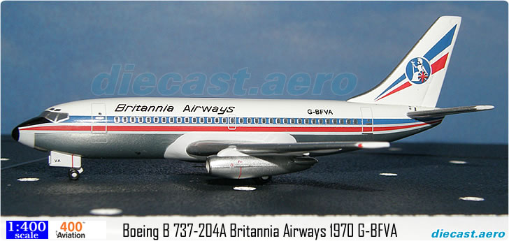Boeing B 737-204A Britannia Airways 1970 G-BFVA