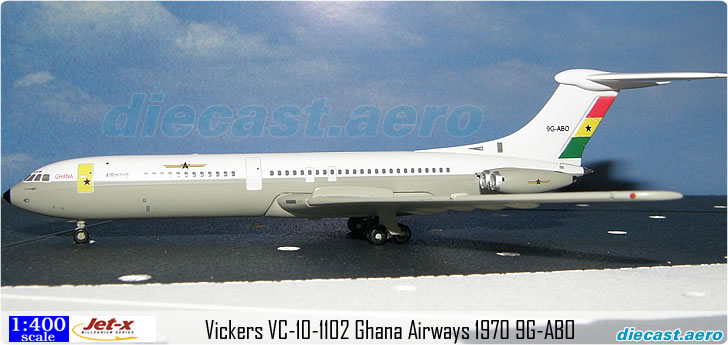 Vickers VC-10-1102 Ghana Airways 1970 9G-ABO