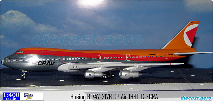 Boeing B 747-217B CP Air 1980 C-FCRA