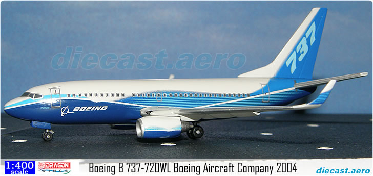 Boeing B 737-720WL Boeing Aircraft Company 2004