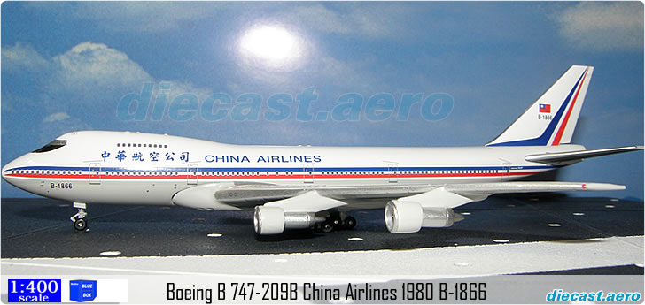 Boeing B 747-209B China Airlines 1980 B-1866