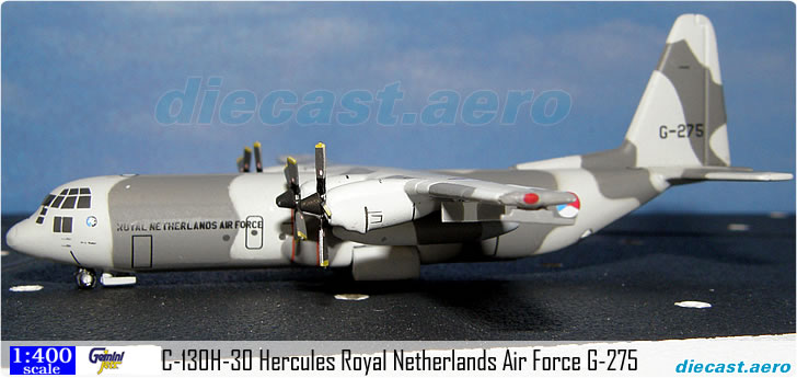 C-130H-30 Hercules Royal Netherlands Air Force G-275