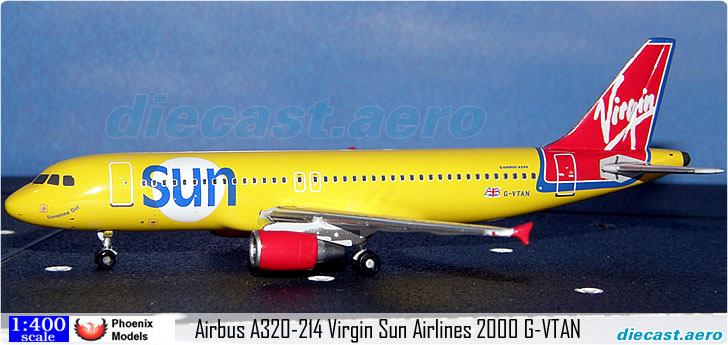 Airbus A320-214 Virgin Sun Airlines 2000 G-VTAN