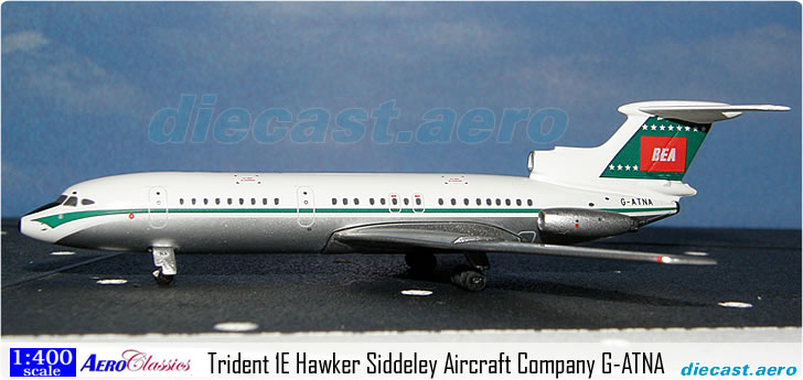 Trident 1E Hawker Siddeley Aircraft Company G-ATNA