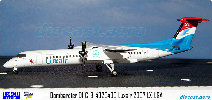 Bombardier DHC-8-402Q400 Luxair 2007 LX-LGA