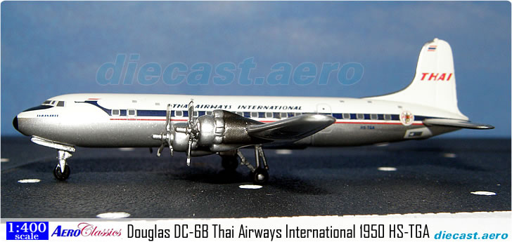 Douglas DC-6B Thai Airways International 1950 HS-TGA