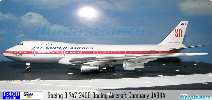 Boeing B 747-246B Boeing Aircraft Company JA8114
