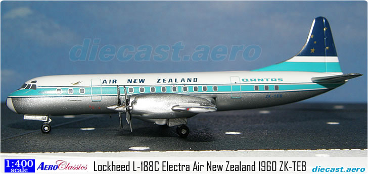 Lockheed L-188C Electra Air New Zealand 1960 ZK-TEB