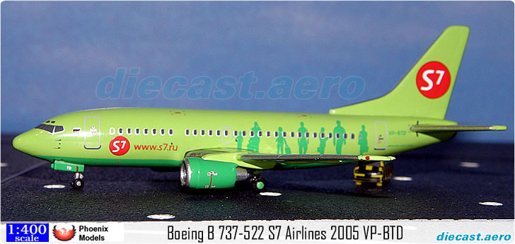 Boeing B 737-522 S7 Airlines 2005 VP-BTD