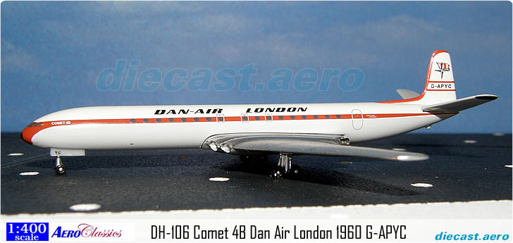 DH-106 Comet 4B Dan Air London 1960 G-APYC