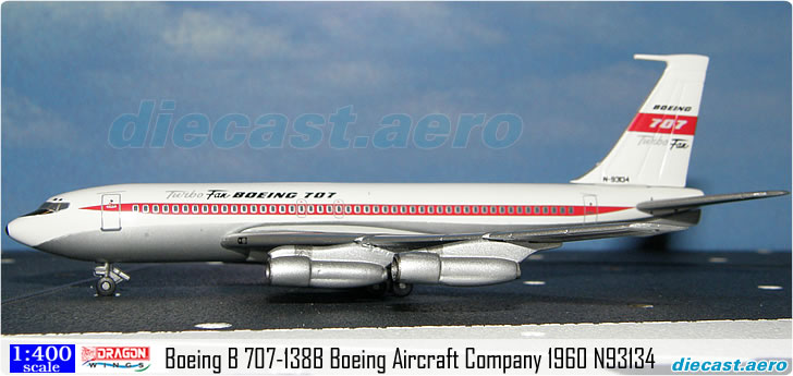 Boeing B 707-138B Boeing Aircraft Company 1960 N93134