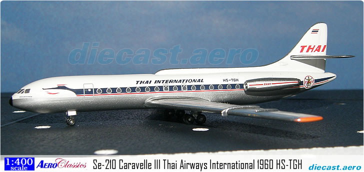 Se-210 Caravelle III Thai Airways International 1960 HS-TGH
