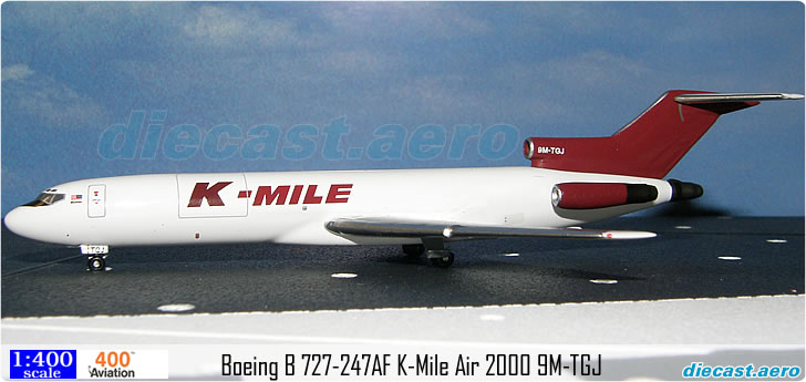 Boeing B 727-247AF K-Mile Air 2000 9M-TGJ