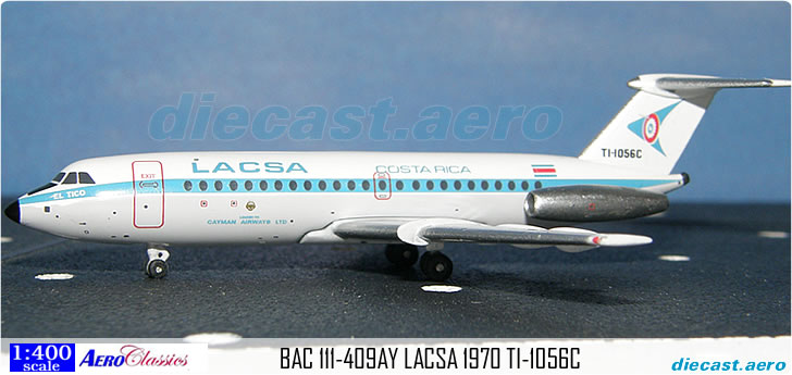 BAC 111-409AY LACSA 1970 TI-1056C