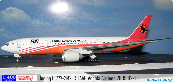 Boeing B 777-2M2ER TAAG Angola Airlines 2005 D2-TEE
