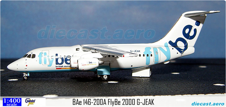 BAe 146-200A FlyBe 2000 G-JEAK