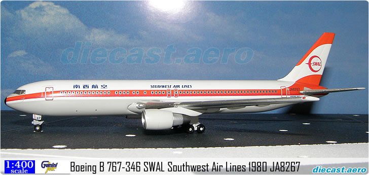 Boeing B 767-346 SWAL Southwest Air Lines 1980 JA8267