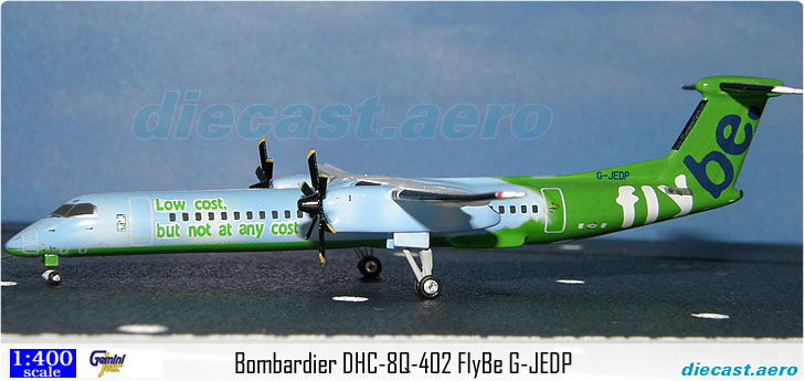 Bombardier DHC-8Q-402 FlyBe G-JEDP