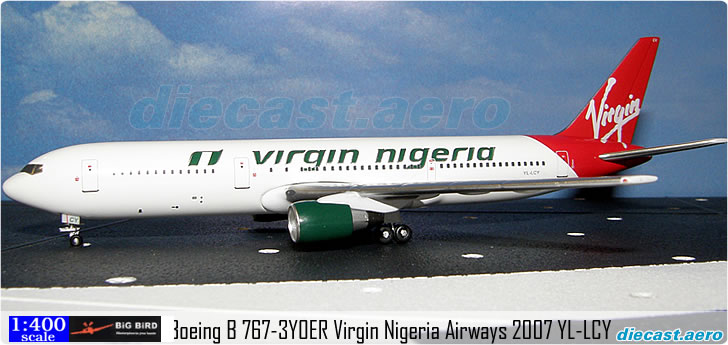 Boeing B 767-3Y0ER Virgin Nigeria Airways 2007 YL-LCY