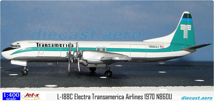 L-188C Electra Transamerica Airlines 1970 N860U