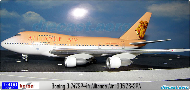 Boeing B 747SP-44 Alliance Air 1995 ZS-SPA