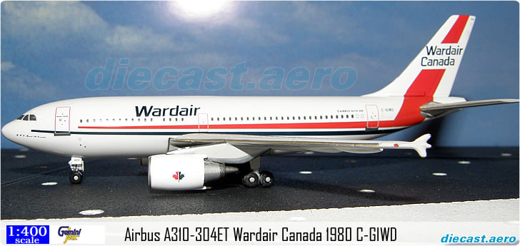 Airbus A310-304ET Wardair Canada 1980 C-GIWD