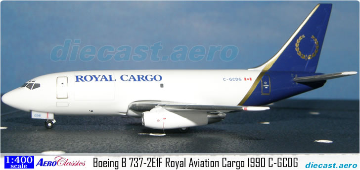 Boeing B 737-2E1F Royal Aviation Cargo 1990 C-GCDG