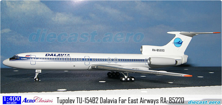 Tupolev TU-154B2 Dalavia Far East Airways RA-85220