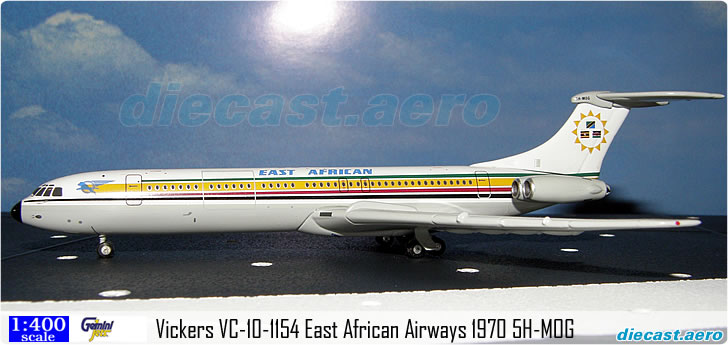 Vickers VC-10-1154 East African Airways 1970 5H-MOG