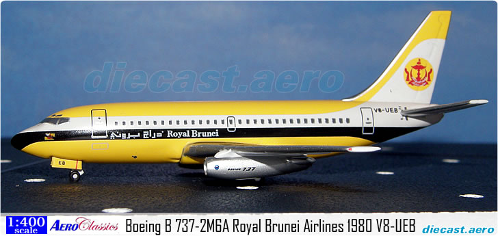 Boeing B 737-2M6A Royal Brunei Airlines 1980 V8-UEB