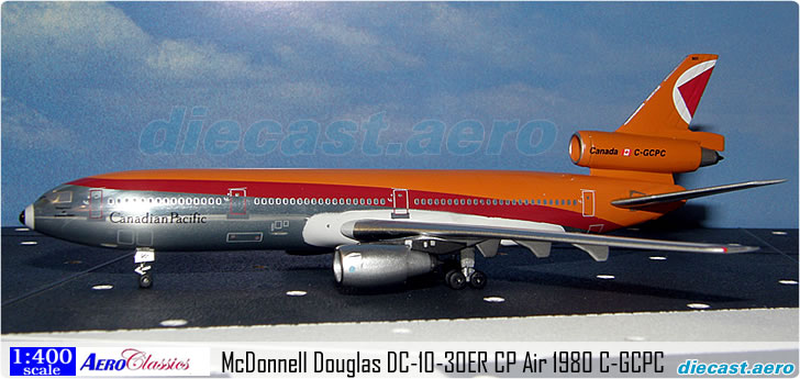 McDonnell Douglas DC-10-30ER CP Air 1980 C-GCPC