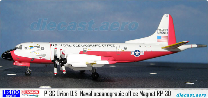 P-3C Orion U.S. Naval oceanograpic office Magnet RP-3D