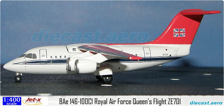 BAe 146-100C1 Royal Air Force Queen's Flight ZE701