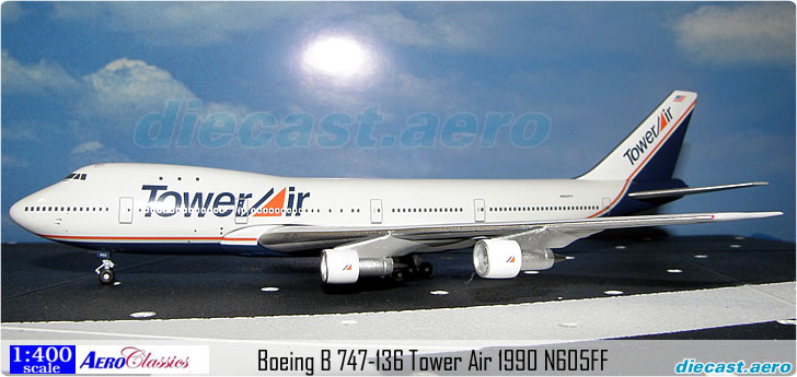 Boeing B 747-136 Tower Air 1990 N605FF