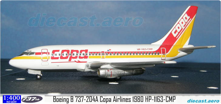 Boeing B 737-204A Copa Airlines 1980 HP-1163-CMP
