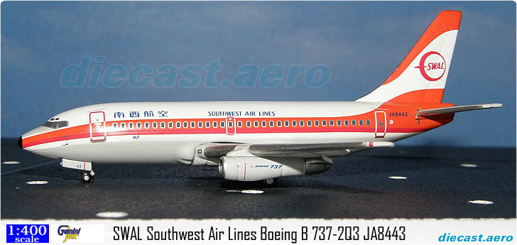 Boeing B 737-2Q3 SWAL Southwest Air Lines 1990 JA8443