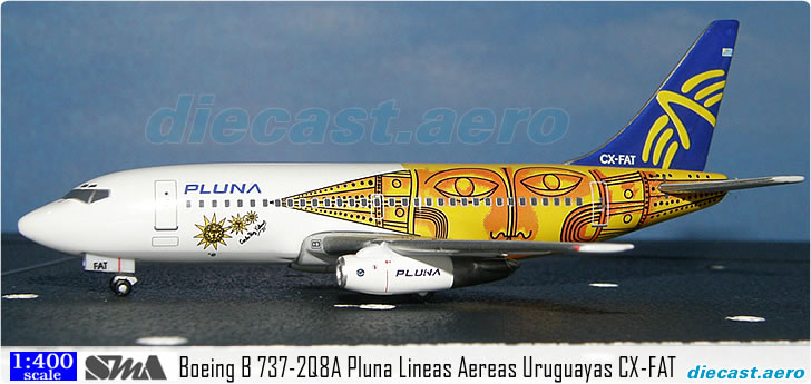 Boeing B 737-2Q8A Pluna Lineas Aereas Uruguayas CX-FAT