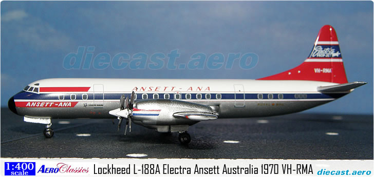 Lockheed L-188A Electra Ansett Australia 1970 VH-RMA