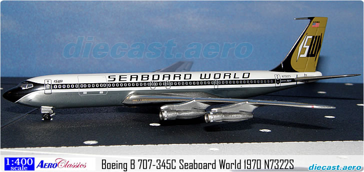 Boeing B 707-345C Seaboard World 1970 N7322S