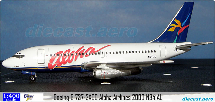 Boeing B 737-2X6C Aloha Airlines 2000 N841AL